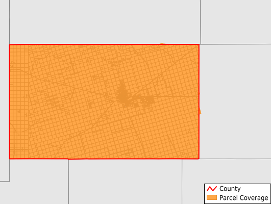 Andrews County Texas GIS Parcel Data Download Coverage