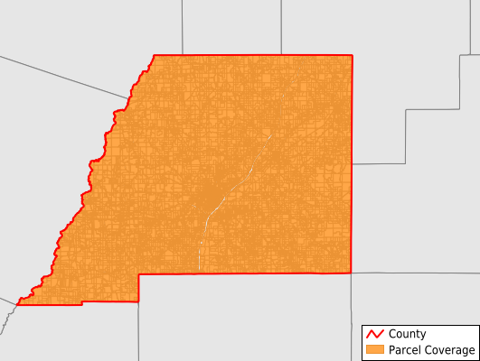 Attala County Mississippi GIS Parcel Data Download Coverage