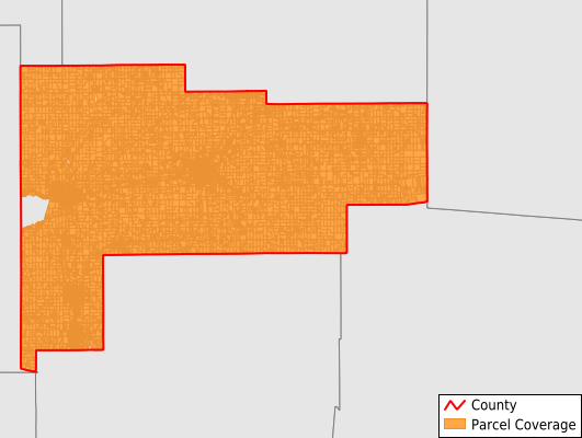 Auglaize County Ohio GIS Parcel Data Download Coverage