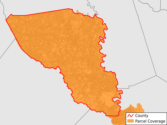 Austin County Texas GIS Parcel Data Download Coverage