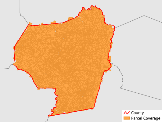Barbour County West Virginia GIS Parcel Data Download Coverage