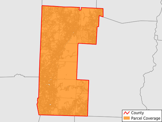 Bennington County Vermont GIS Parcel Data Download Coverage