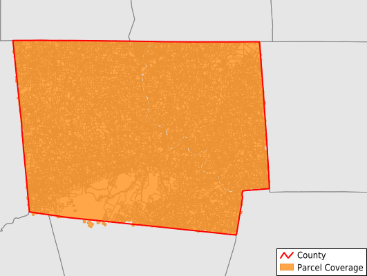 Bradford County Pennsylvania GIS Parcel Data Download Coverage