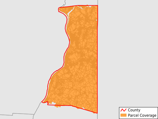 Brooke County West Virginia GIS Parcel Data Download Coverage