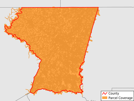 Carroll County Maryland GIS Parcel Data Download Coverage