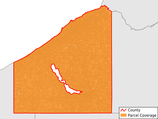 Chautauqua County New York GIS Parcel Data Download Coverage
