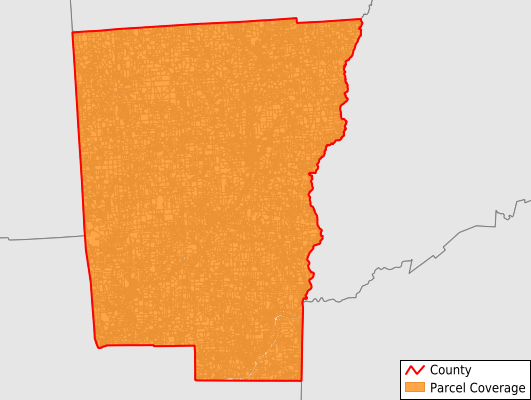 Chenango County New York GIS Parcel Data Download Coverage