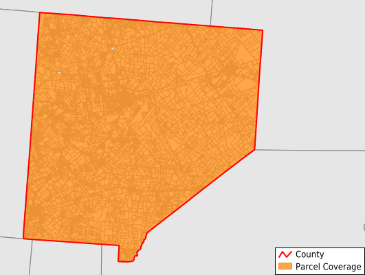 Clinton County Ohio GIS Parcel Data Download Coverage