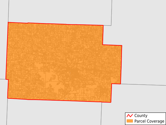Coshocton County Ohio GIS Parcel Data Download Coverage