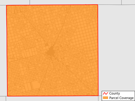 Dawson County Texas GIS Parcel Data Download Coverage