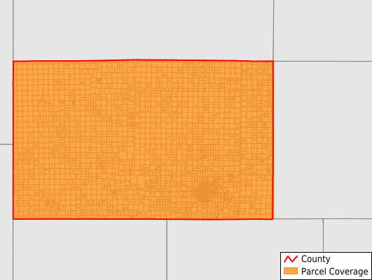 Deaf Smith County Texas GIS Parcel Data Download Coverage