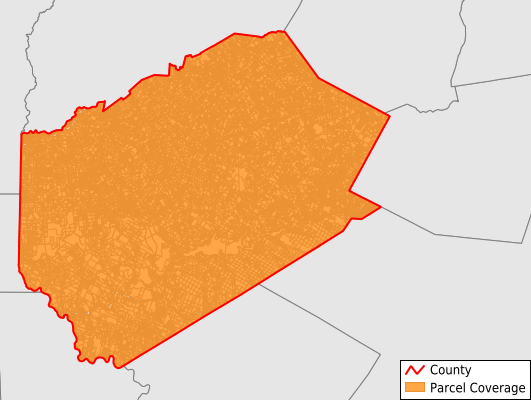 Delaware County New York GIS Parcel Data Download Coverage