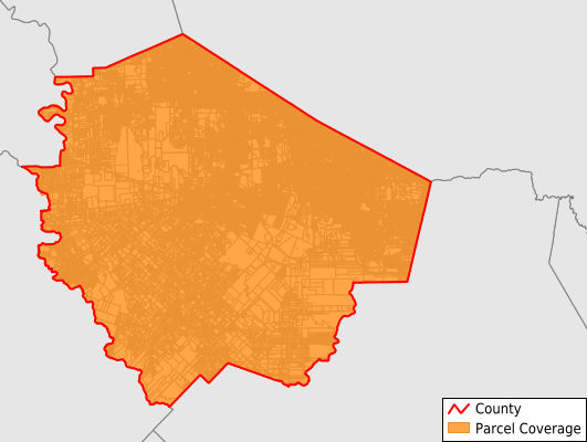 Fort Bend County Texas GIS Parcel Data Download Coverage
