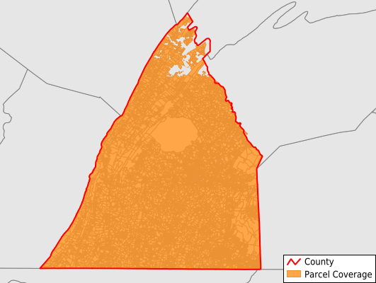 Franklin County Pennsylvania GIS Parcel Data Download Coverage