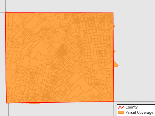 Frio County Texas GIS Parcel Data Download Coverage