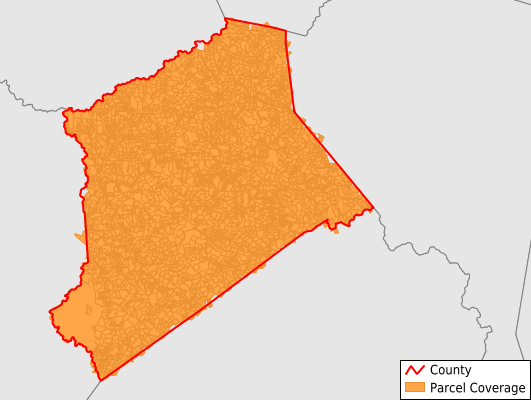Gilmer County West Virginia GIS Parcel Data Download Coverage