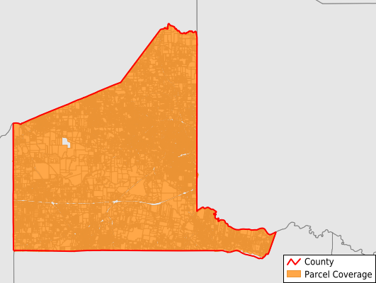 Gregg County Texas GIS Parcel Data Download Coverage