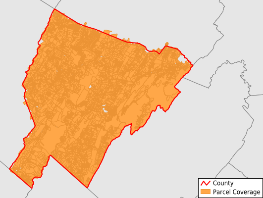 Hardy County West Virginia GIS Parcel Data Download Coverage