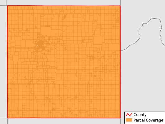 Hemphill County Texas GIS Parcel Data Download Coverage