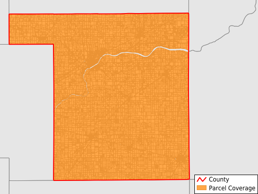 Henry County Ohio GIS Parcel Data Download Coverage