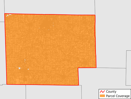 Huron County Ohio GIS Parcel Data Download Coverage