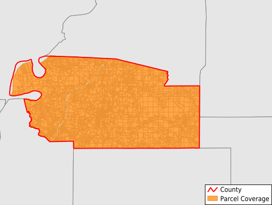 Jefferson County Mississippi GIS Parcel Data Download Coverage