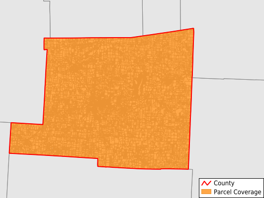 Knox County Ohio GIS Parcel Data Download Coverage