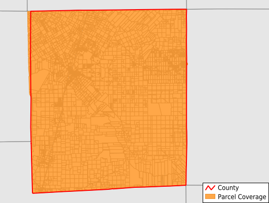 La Salle County Texas GIS Parcel Data Download Coverage