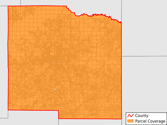 Lafayette County Mississippi GIS Parcel Data Download Coverage