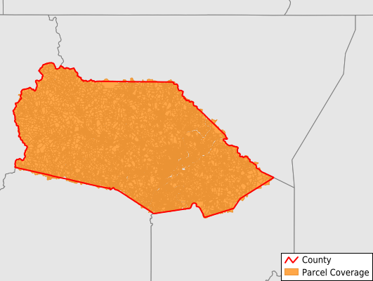 Marion County West Virginia GIS Parcel Data Download Coverage