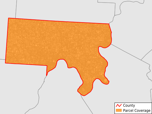 Meigs County Ohio GIS Parcel Data Download Coverage