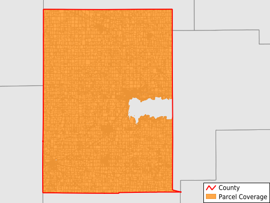 Mercer County Ohio GIS Parcel Data Download Coverage