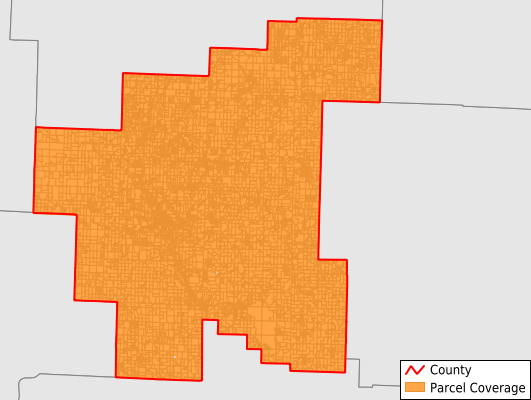 Noble County Ohio GIS Parcel Data Download Coverage