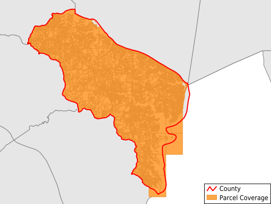 Northumberland County Virginia GIS Parcel Data Download Coverage