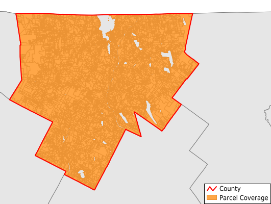 Orleans County Vermont GIS Parcel Data Download Coverage