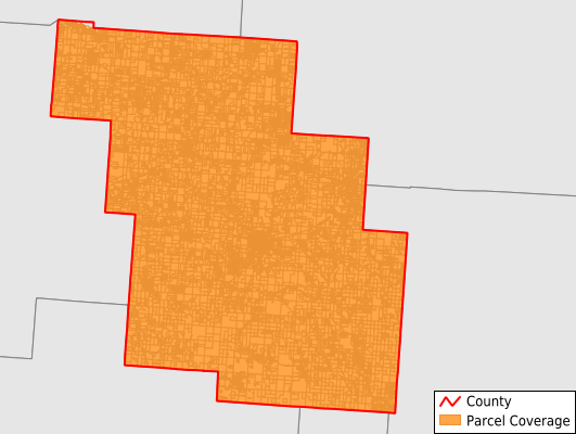 Perry County Ohio GIS Parcel Data Download Coverage