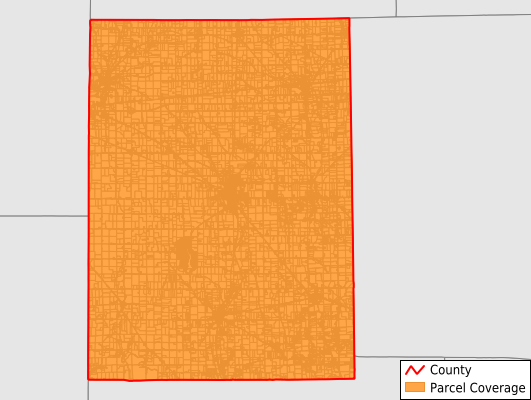 Preble County Ohio GIS Parcel Data Download Coverage
