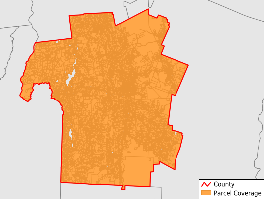 Rutland County Vermont GIS Parcel Data Download Coverage