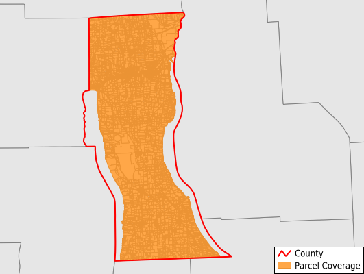 Seneca County New York GIS Parcel Data Download Coverage
