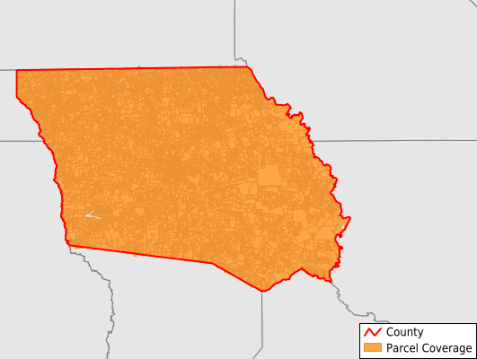 Shelby County Texas GIS Parcel Data Download Coverage