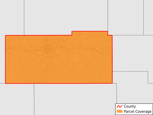 Stark County North Dakota GIS Parcel Data Download Coverage
