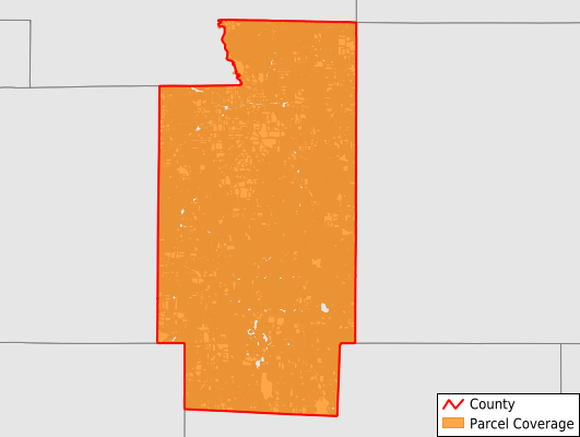 Summit County Ohio GIS Parcel Data Download Coverage