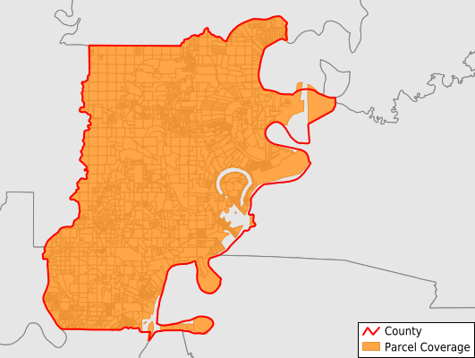 Tensas Parish Louisiana GIS Parcel Data Download Coverage