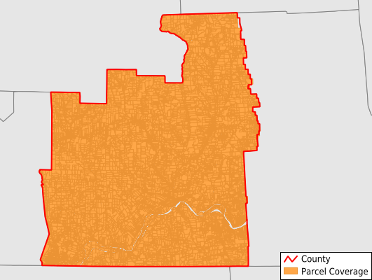 Tioga County New York GIS Parcel Data Download Coverage