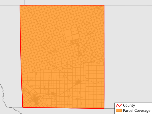 Upton County Texas GIS Parcel Data Download Coverage