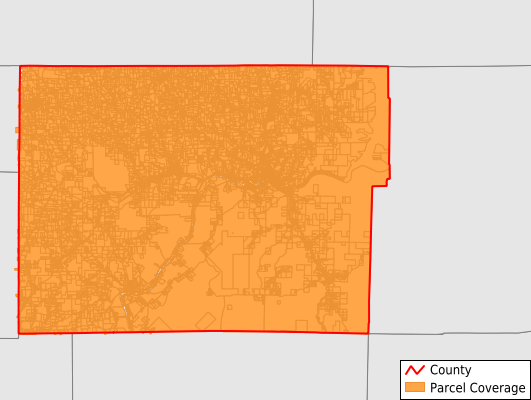 Warren County Pennsylvania GIS Parcel Data Download Coverage