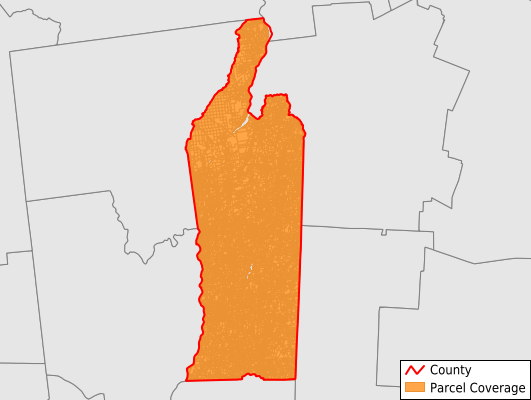 Washington County New York GIS Parcel Data Download Coverage