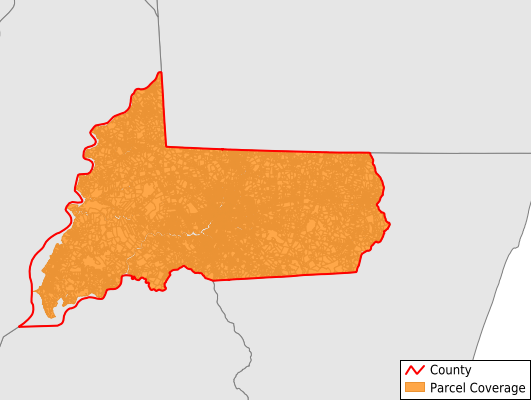 Wicomico County Maryland GIS Parcel Data Download Coverage