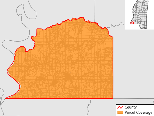 Wilkinson County Mississippi GIS Parcel Data Download Coverage