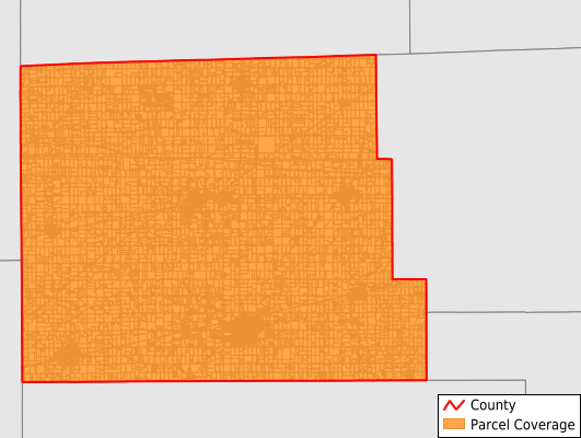 Williams County Ohio GIS Parcel Data Download Coverage